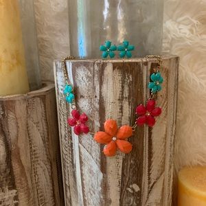 Fashion Jewelry, colorful summer fun flowers